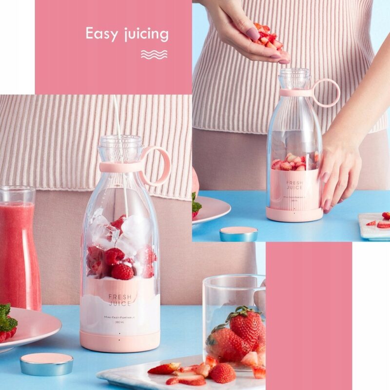 BLENDER PRZENOŚNY BEZPRZEWODOWY TURYSTYCZNY MINI JUICE USB - obrazek 7