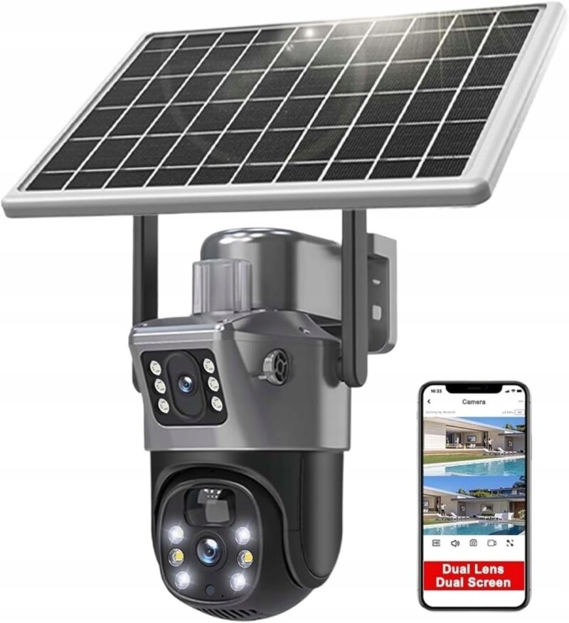 KAMERA SOLARNA OBROTOWA ZEWNĘTRZNA LTE DWA OBIEKTYWY VISION 8MP 4K - obrazek 7