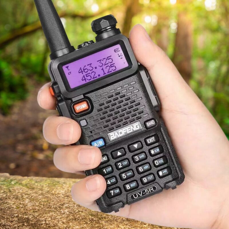 KRÓTKOFALÓWKA BAOFENG UV-5R 8W PMR FM WALKIE TAKIE RADIOTELEFON+SŁUCHAWKA - obrazek 5