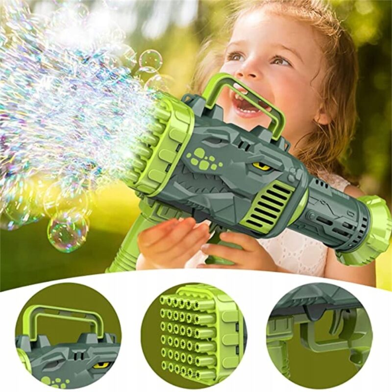 PISTOLET DO BANIEK MYDLANYCH BAZOOKA + PŁYN GRATIS - obrazek 4