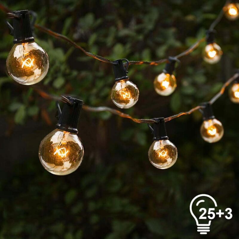 GIRLANDA WISZĄCA OGRODOWA 30M LAMPKI LED 30 ŻARÓWEK - obrazek 9