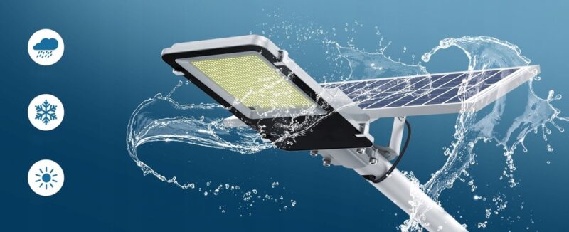 LAMPA SOLARNA 1500W Z CZUJNIKIEM RUCHU I ZMIERZCHU - obrazek 8