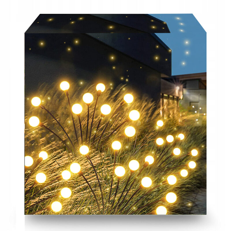 LAMPA SOLARNA LED SWING KULECZKI WBIJANA