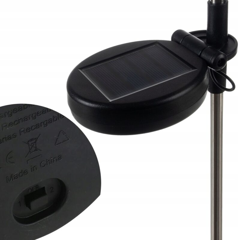 LAMPA SOLARNA DMUCHAWIEC CIEPŁA BIEL - obrazek 7