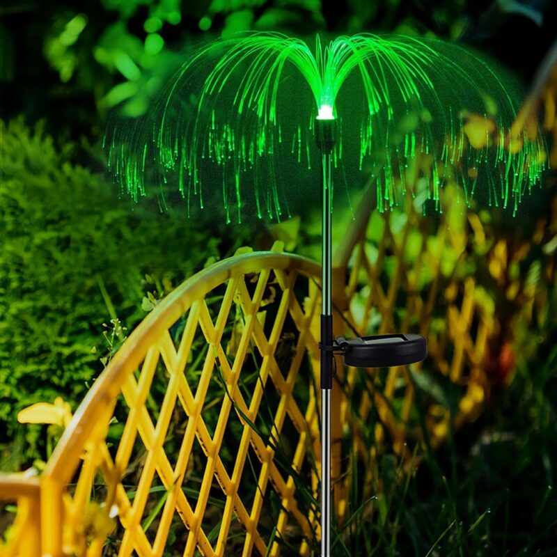LAMPA SOLARNA WBIJANA MEDUZA MULTICOLOR - obrazek 5
