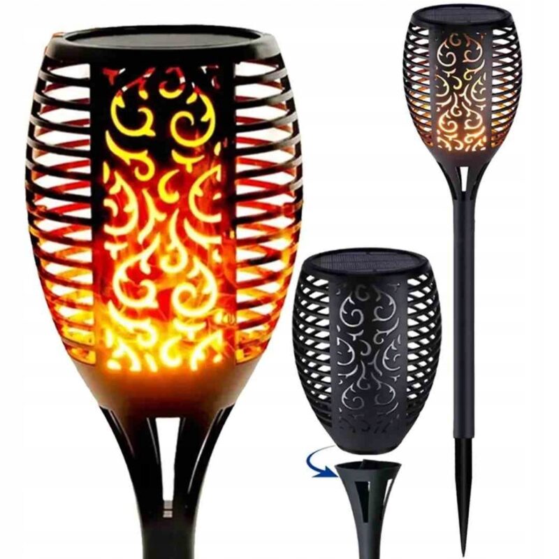 LAMPA SOLARNA POCHODNIA XXL 78CM