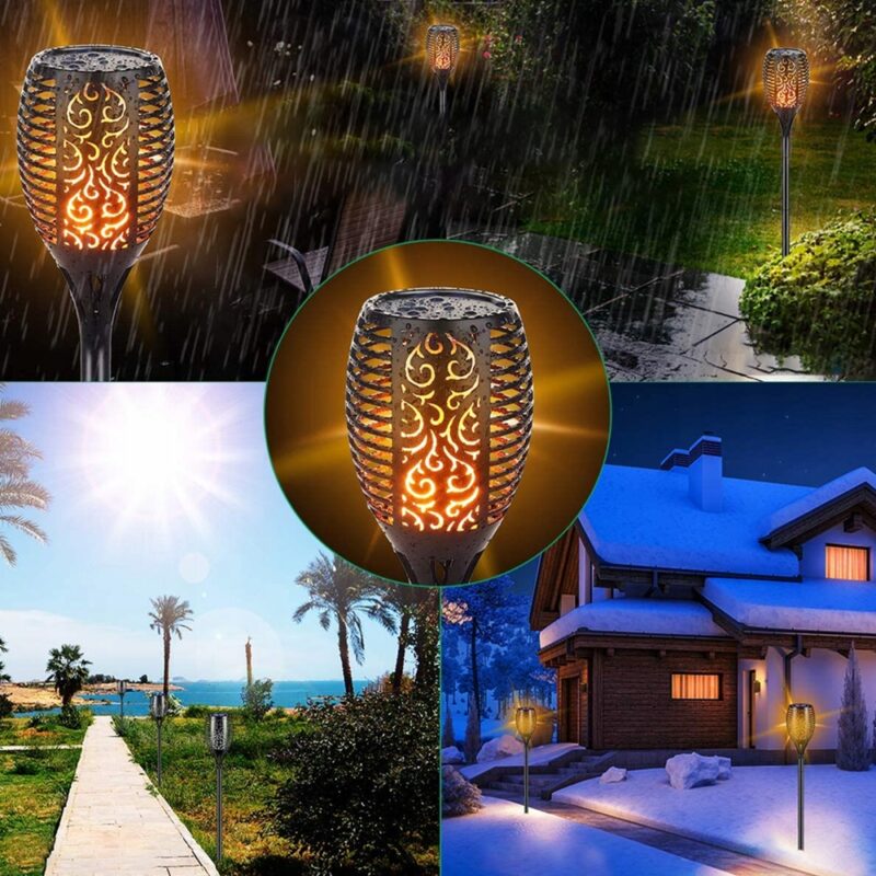 LAMPA SOLARNA POCHODNIA XXL 78CM - obrazek 4