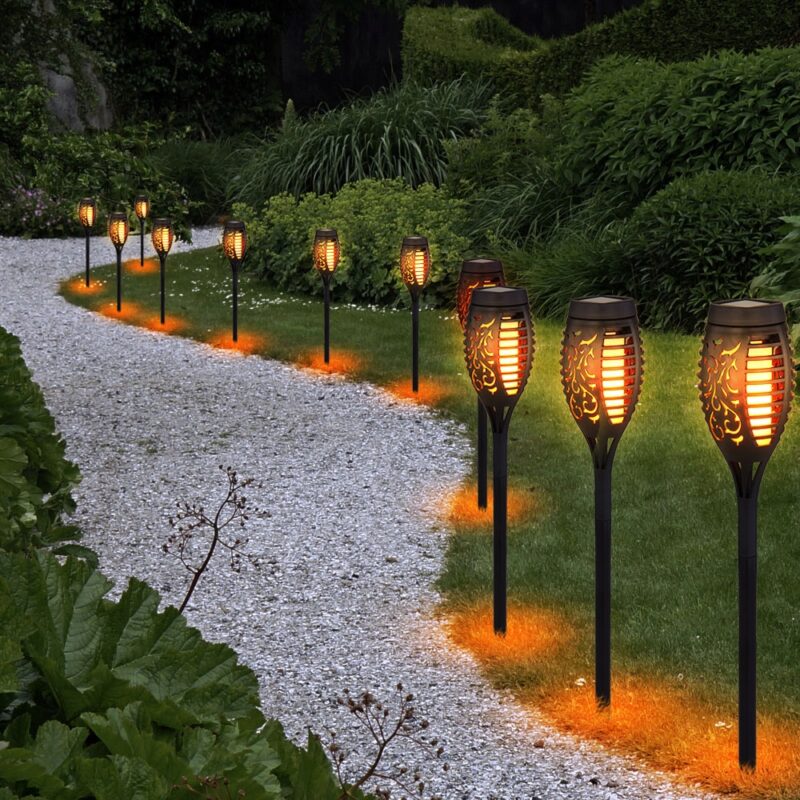 LAMPA SOLARNA POCHODNIA XXL 78CM - obrazek 6
