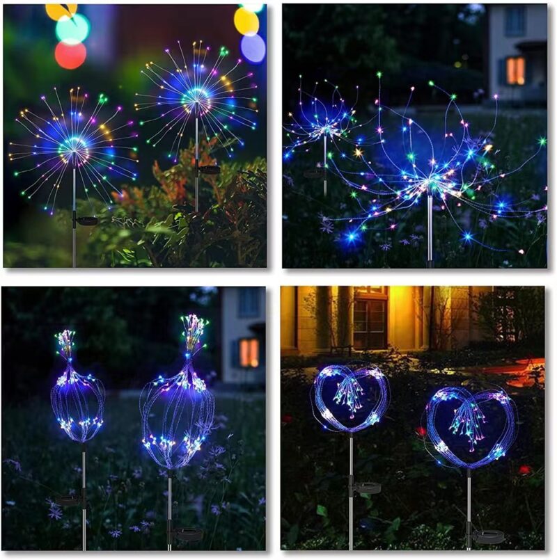 LAMPA SOLARNA WBIJANA DMUCHAWIEC RGB - obrazek 4