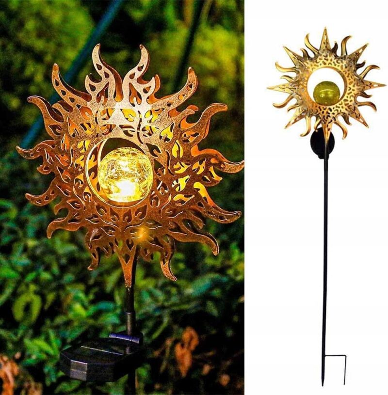 LAMPA SOLARNA WBIJANA SŁOŃCE XXL