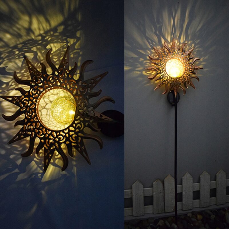 LAMPA SOLARNA WBIJANA SŁOŃCE XXL - obrazek 5