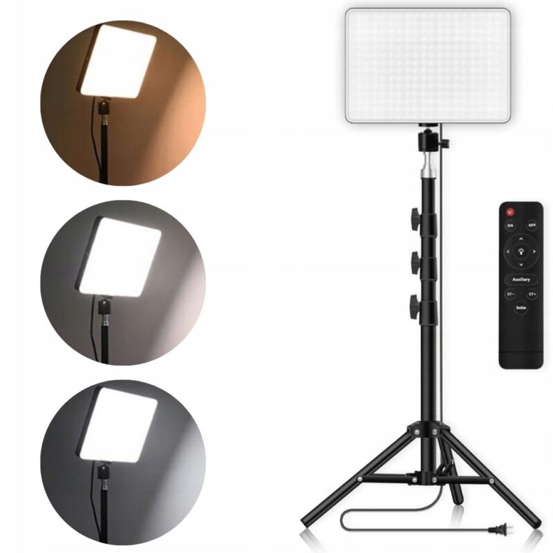LAMPA STUDYJNA DO ZDJĘĆ + STATYW