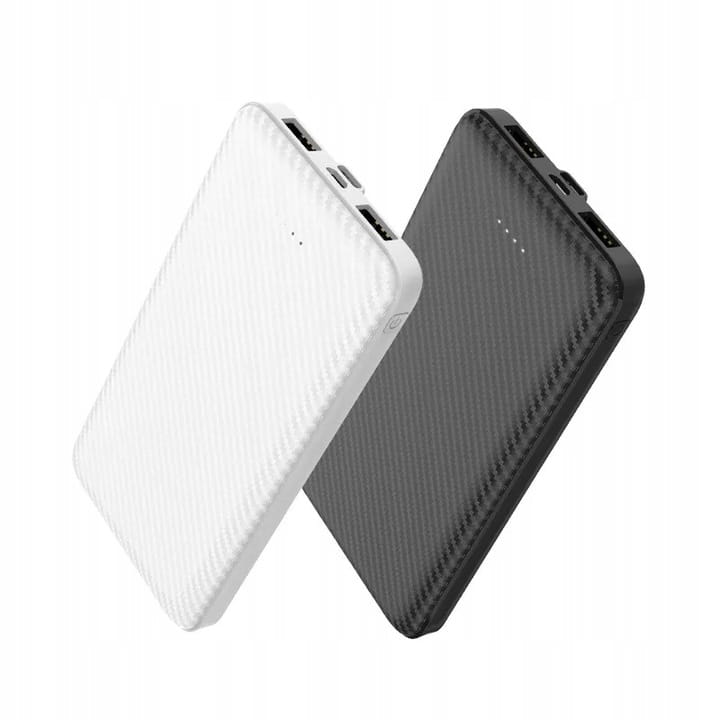 POWERBANK 10000 MAH 2X USB + MICRO USB + USB TYP-C