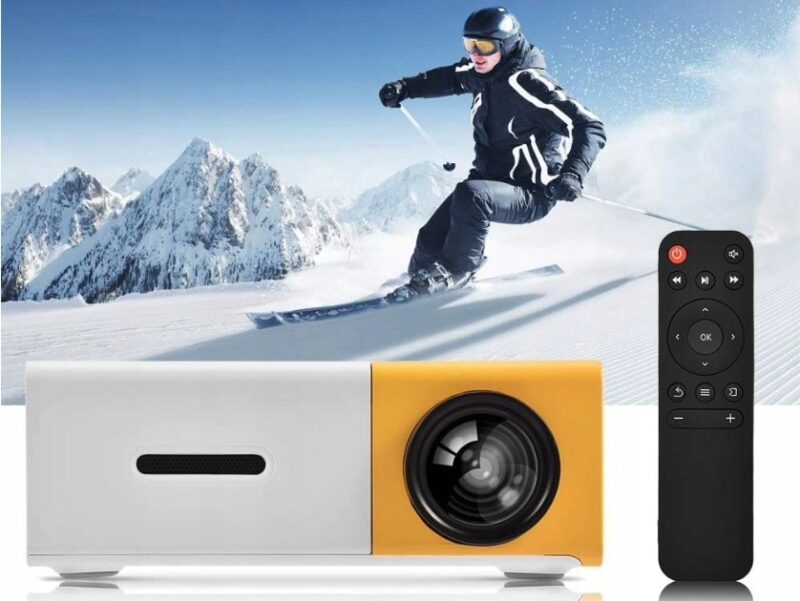 PROJEKTOR RZUTNIK LED DO POKOJU 4K - obrazek 5