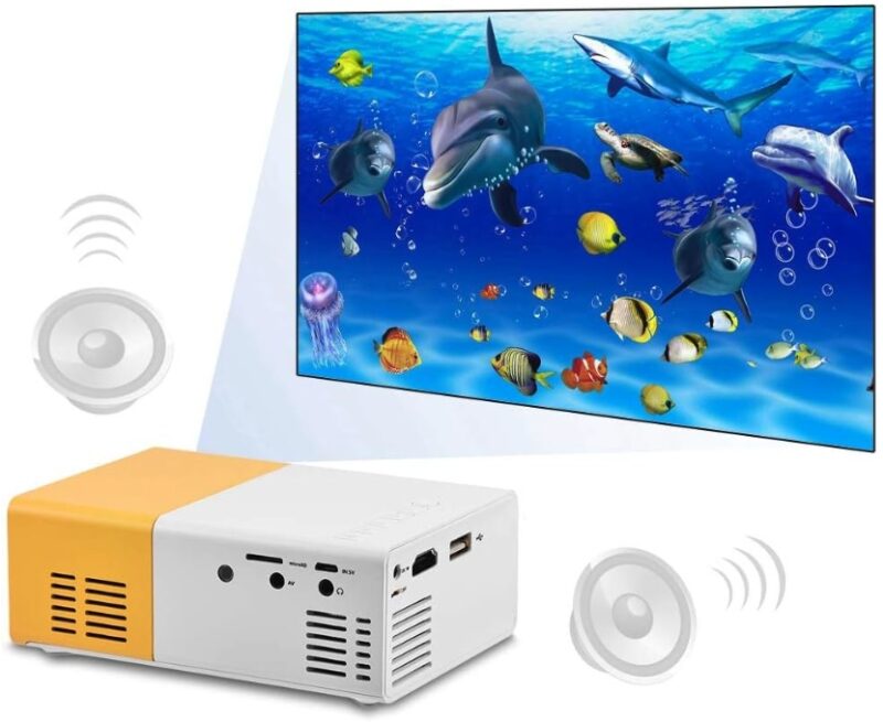 PROJEKTOR RZUTNIK LED DO POKOJU 4K - obrazek 7