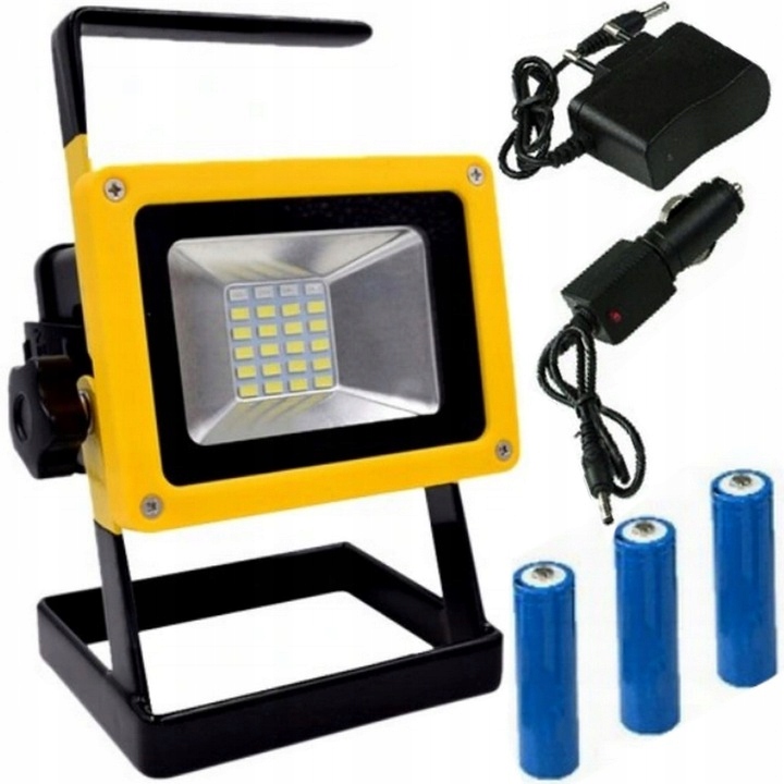 PRZENOŚNY HALOGEN 100W AKUMULATOROWY