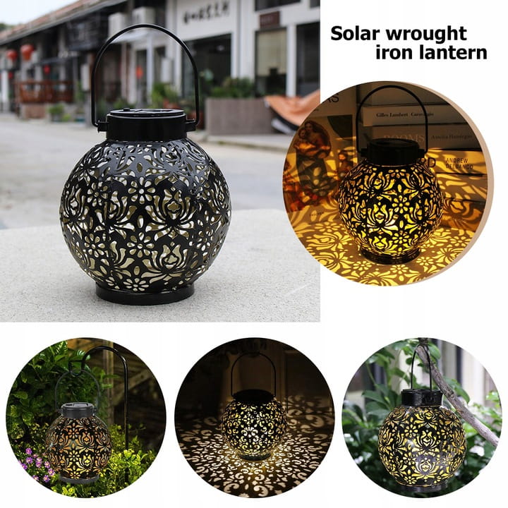 LAMPA SOLARNA KAGANEK WISZĄCY